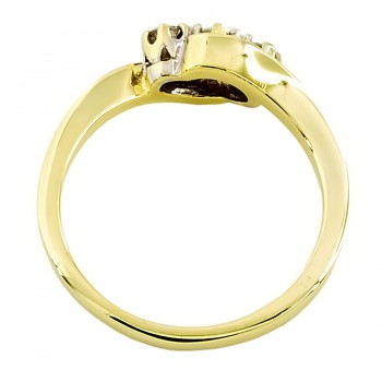 18ct gold Diamond 3 stone Ring size P